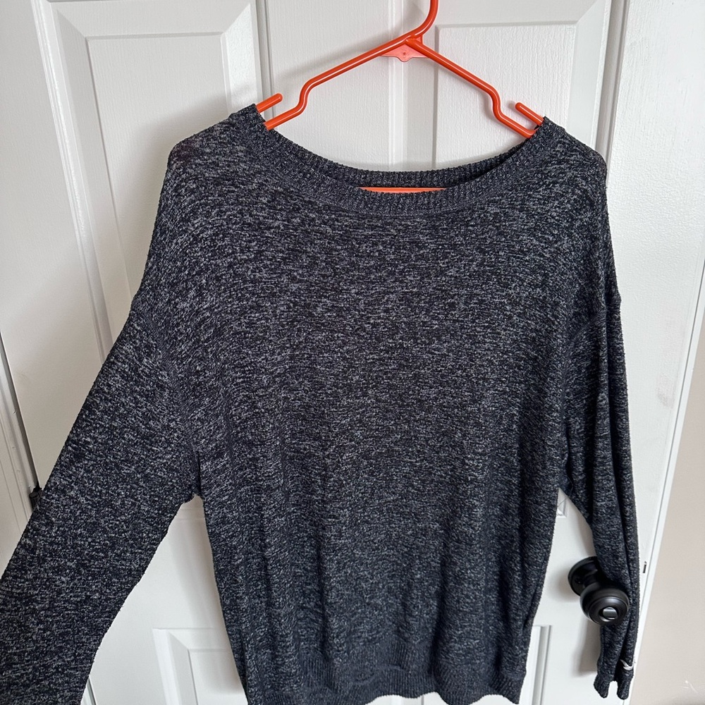 Hollister Dark Gray Knit Sweater
